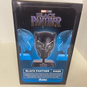 Marvel Black Panther Mask with Silver Details